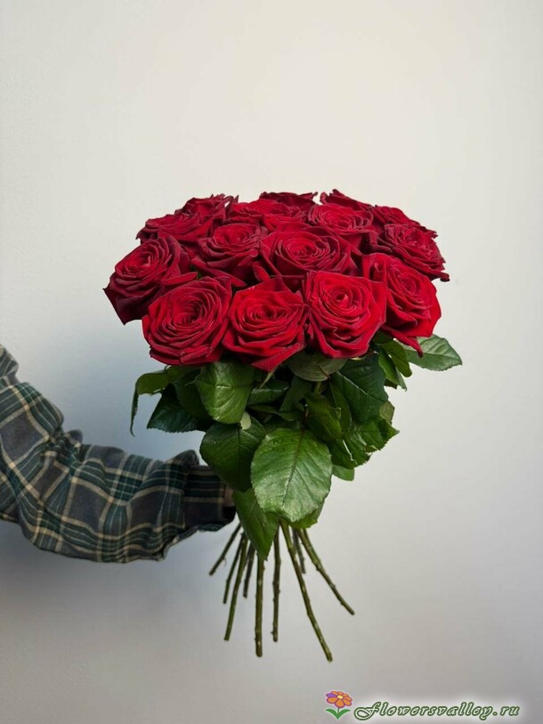 15 роз ред Наоми