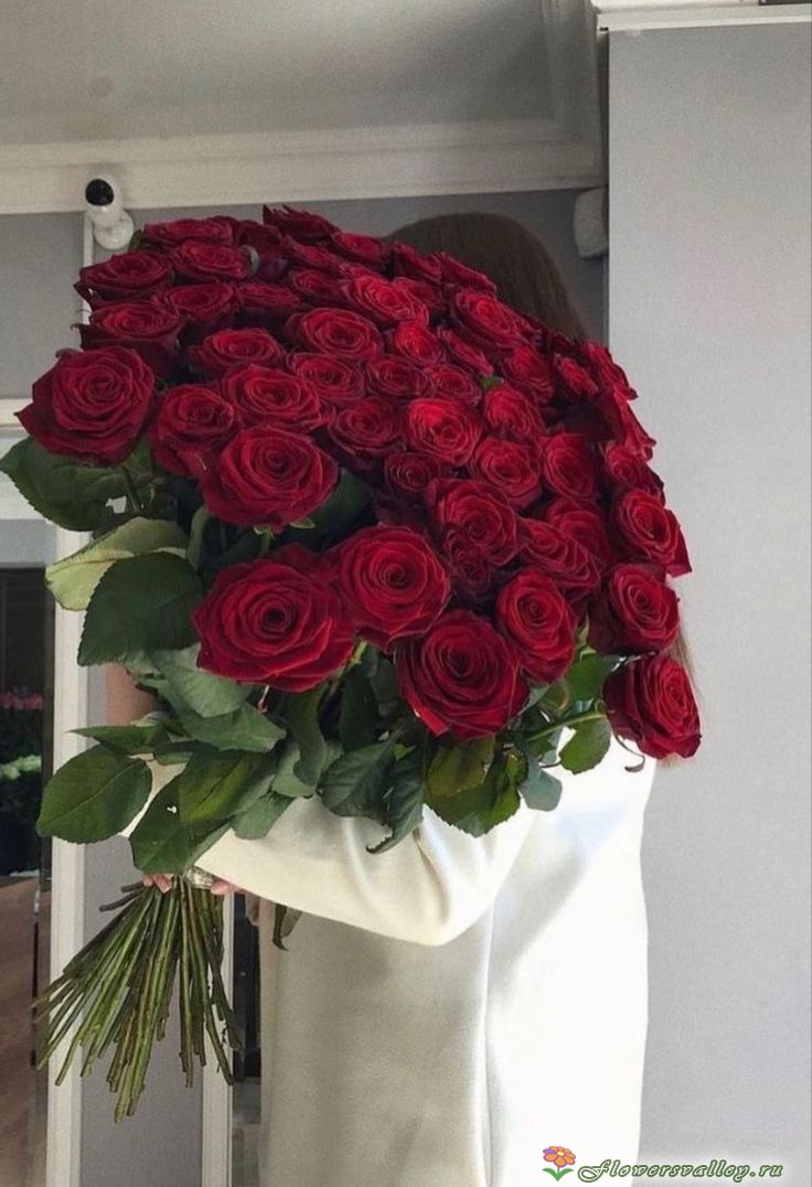 Букет из 101 красной розы сорт Ред Наоми