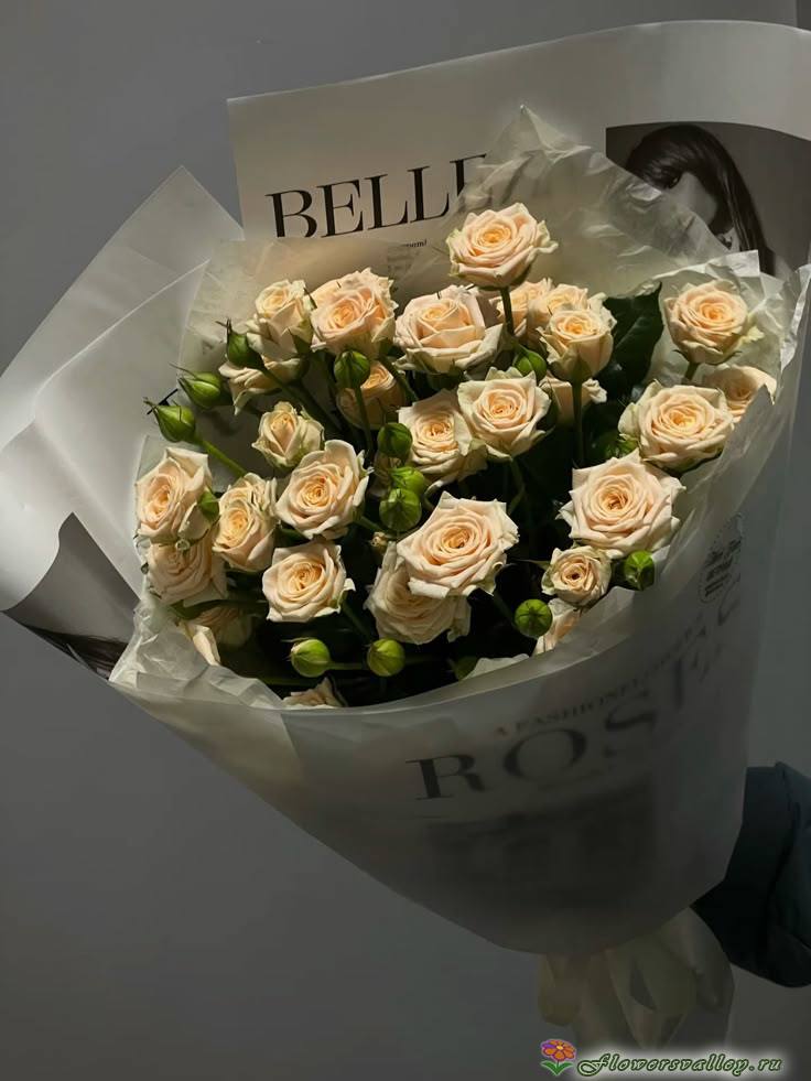 Букет из кустовой розы Яна