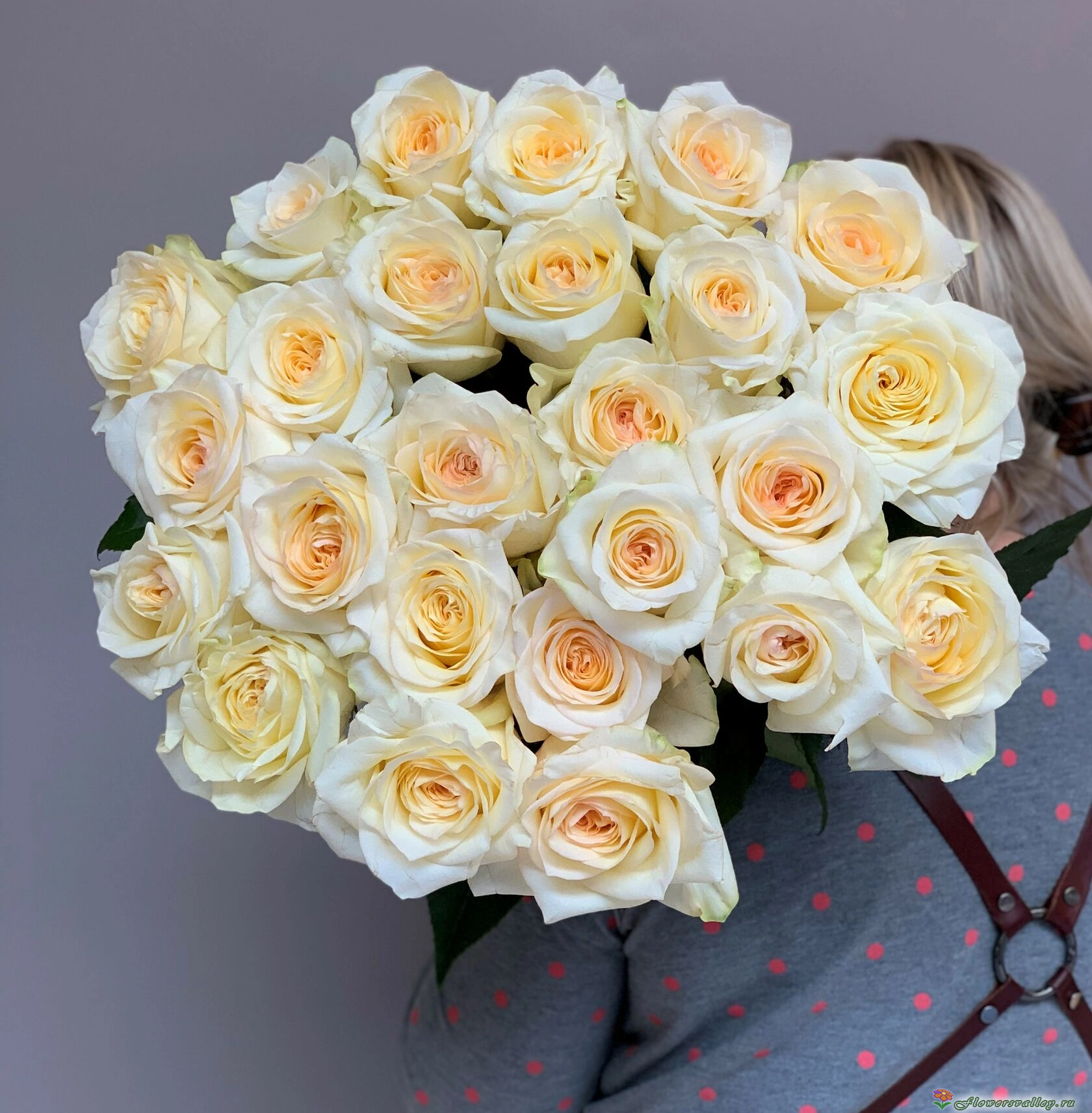 Букет из 51 розы Канделайт ( сорт "Candlelight", пр-во Эквадор) Фото 3