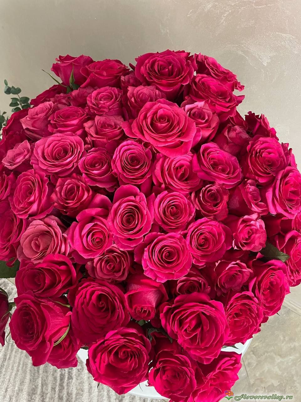Букет из 35 роз Гоча ( сорт "Gotcha", пр-во Эквадор)