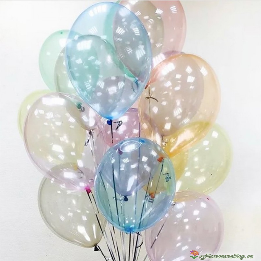 Шары латексные "Кристалл" 7 шт.