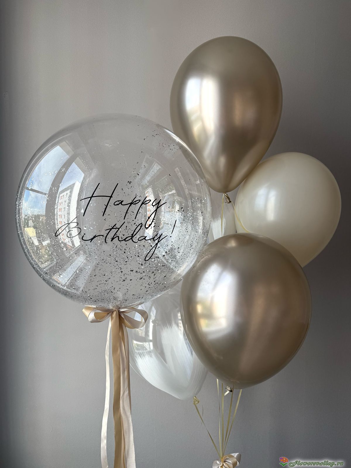 Набор шаров "С днем рождения"