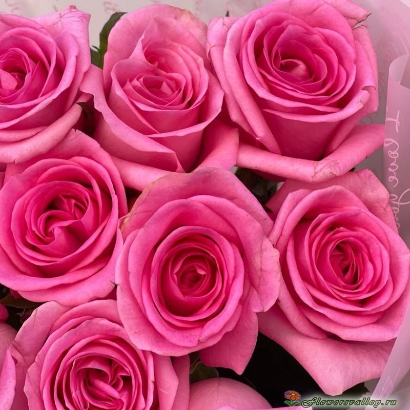 101 роза в коробочке