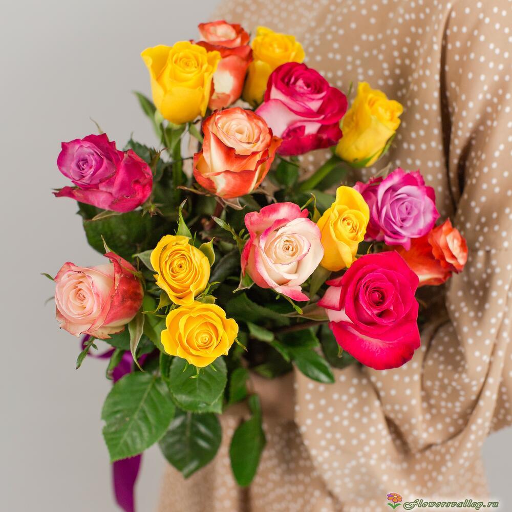 Букет из 15 роз фортуна