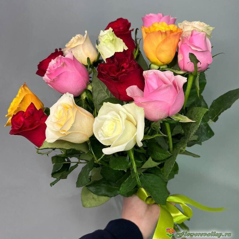 Букет из 15 роз фортуна