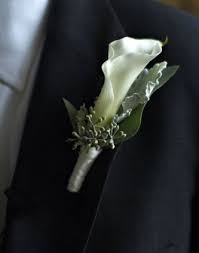 Бутоньерка с каллой