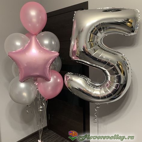 Набор шаров на 5 лет