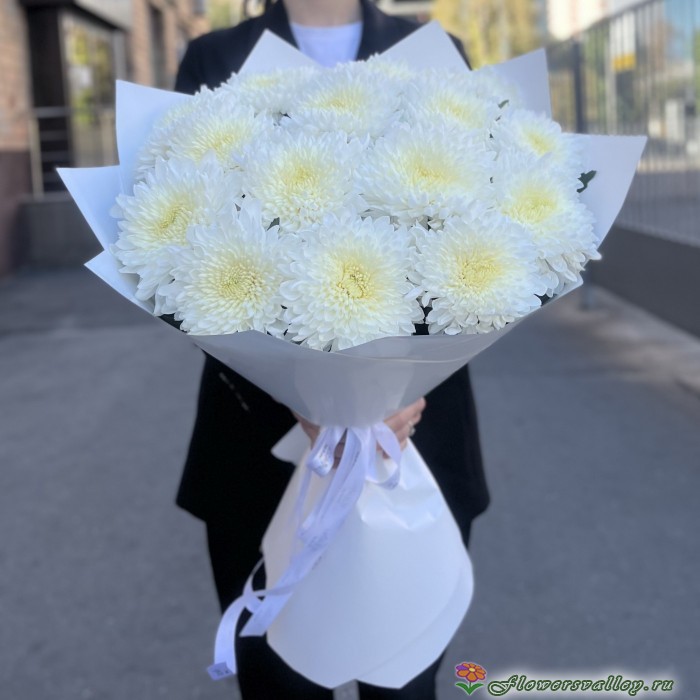 15 хризантем