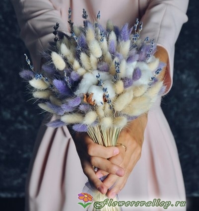 Композиция из сухоцветов "Романтика"