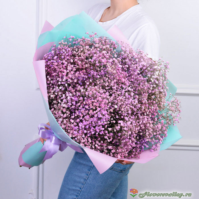 Букет из гипсофилы