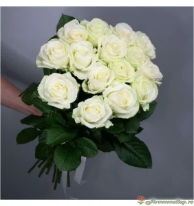 Букет из 15 роз, 15 шт, 50 см