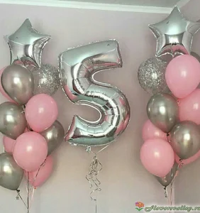 Набор шаров на 5 лет