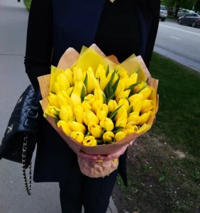 Букет из 51 тюльпана, 51 шт