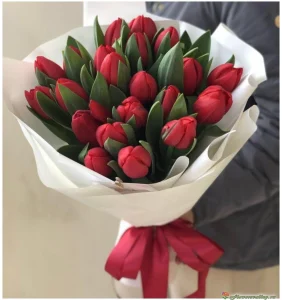 Букет из 25 тюльпанов, 25 шт
