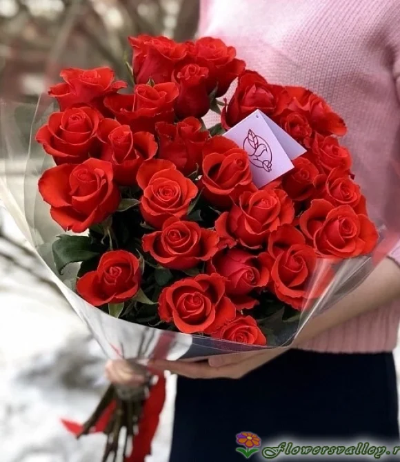Букет из 35 роз Нина (сорт "Nina", пр-во Эквадор)