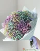 Букет из разноцветной гипсофилы