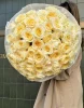 Букет из 51 розы Канделайт (пр-во Эквадор, сорт "Candlelight", пионовидная)