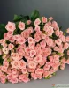 Букет из 25 розовых кустовых роз "Лидия" (Lidia)