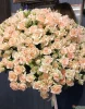 Букет из 15 персиковых кустовых роз "Яна" (JANA) Фото 6