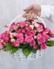 Корзина с розами