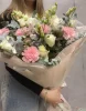 Альстромерия 3 шт  Эвкалипт - 4 шт.  Гвоздика - 5 шт.  Эустома - 4 шт.
