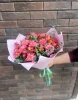 Букет из гвоздик и альстромерий 3