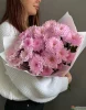 Букет из розовой хризантемы