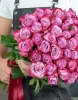 Букет из 35 розовых роз (пр-во Эквадор)