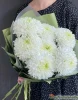букет 7 хризантем одноголовых