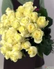 букет из 25 белых роз