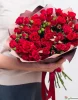 Букет из красных кустовых роз, 15 шт.