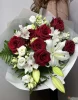 Букет из роз и лилий