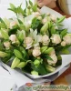 Букет из лилий и кустовых роз