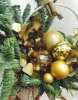 Новогодняя композиция с нобилисом в корзиночке