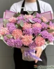 Букет разноцветных гвоздик, 25 шт