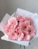 Букет из 15 розовых гербер